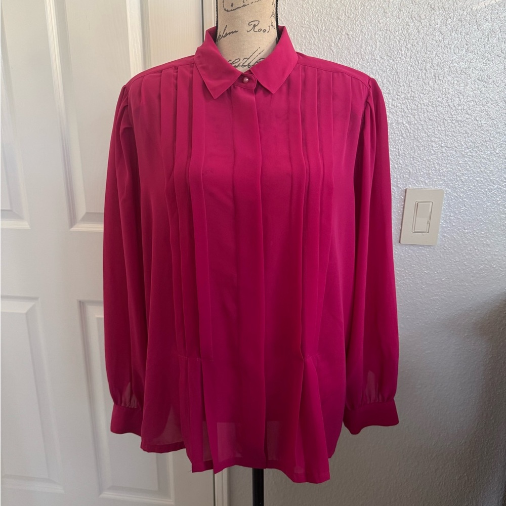 La Blouse Women's Pink Shirt 3